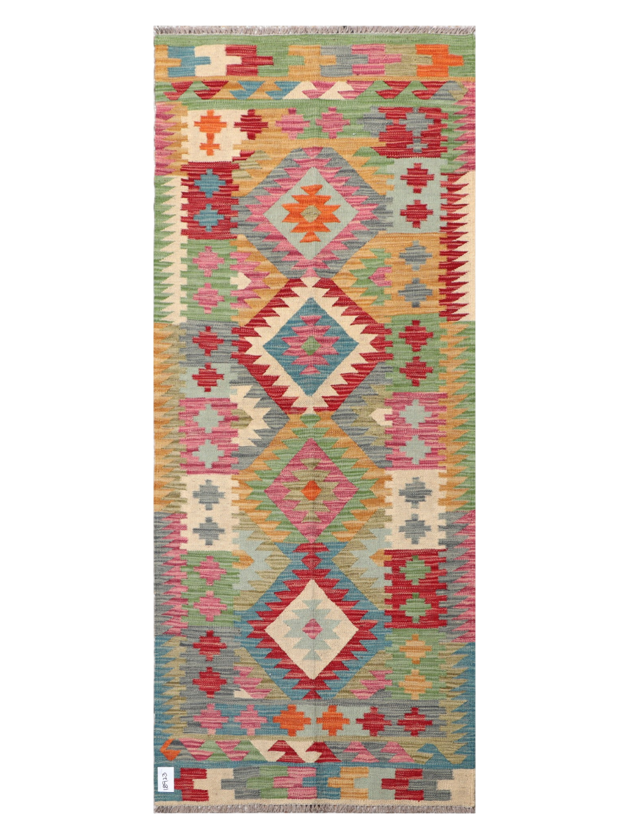 Maimana Kilim Runner - 196 x 80 cm