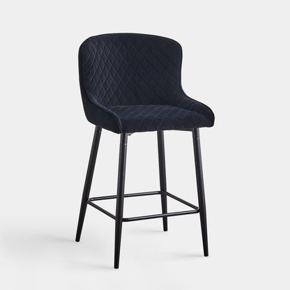 Dundas Velvet Bar Stools [65cm] [Set of 2]