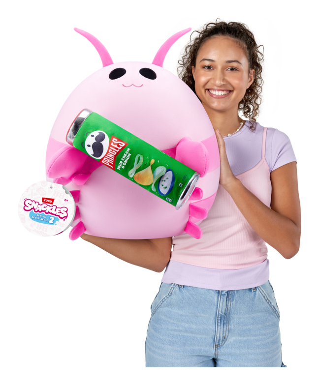 Snackles 14in Plush Shrimp & Pringles