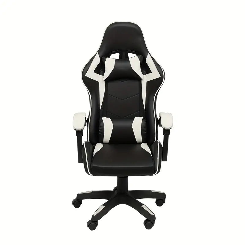 NNETM Ultimate Gaming Throne: Reclining High Back PU Leather Gaming Chair with Ergonomic Design and Memory Foam Cushion
