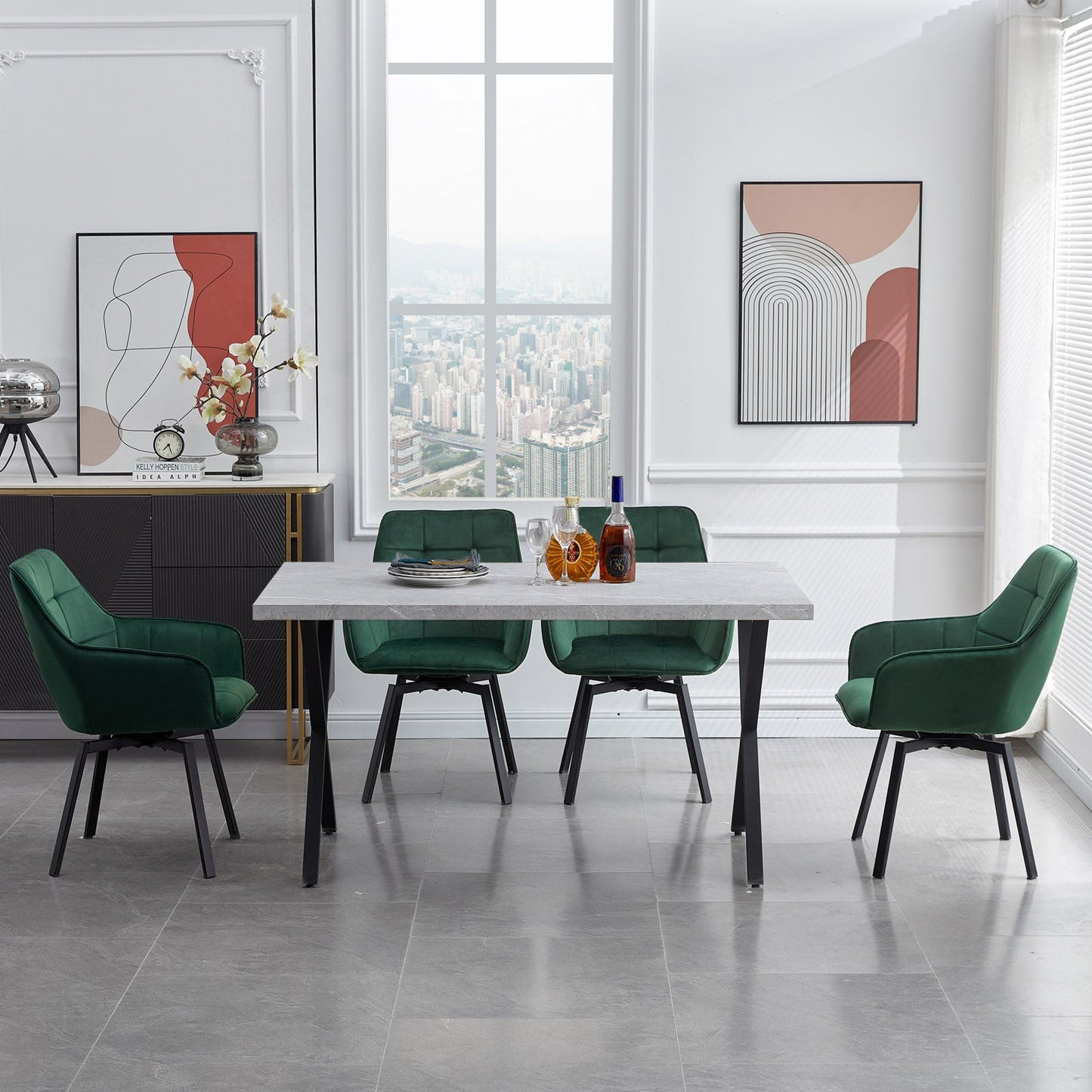 Rectangle Dining Table [120cm/140cm]