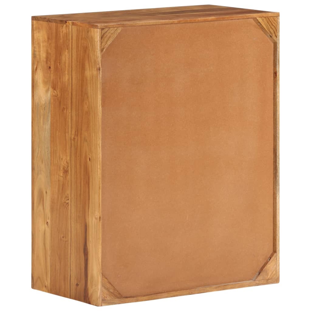 NNEVL Drawer Cabinet 60x33x75 cm Solid Wood Acacia