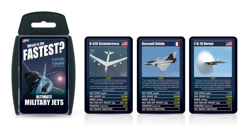 Top Trumps-Ultimate Military Jets
