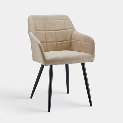 Bloor Faux Leather Dining Chairs [Set of 2]