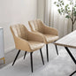 Bloor Faux Leather Dining Chairs [Set of 2]