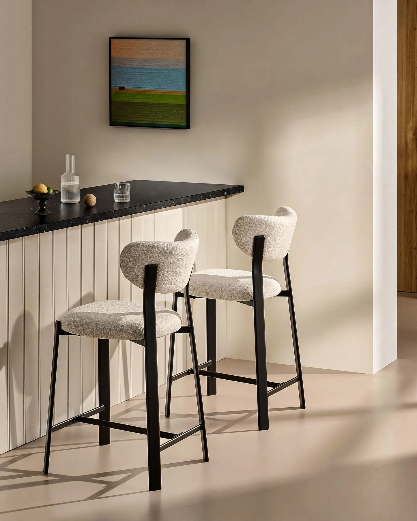 Bramley Black Oak Bar Stool [Pre-Order]