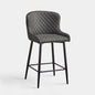 Dundas Faux Leather Bar Stools [65cm] [Set of 2]