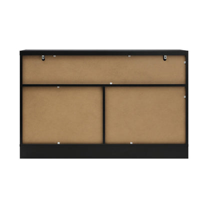 NNEED Chest of Drawers with 7 Drawers Black