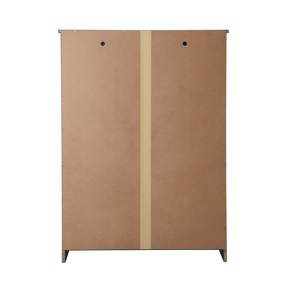 NNEED 6 Chest of Drawers Tallboy Dresser Black