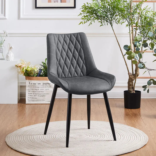 Carl Faux Leather Dining Chairs