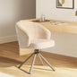 Cleo Cream Swivel Desk Chair