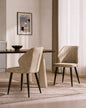 Danforth Faux Leather Dining Chairs [Set of 2]