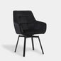 Danyl Velvet Swivel Dining Chair