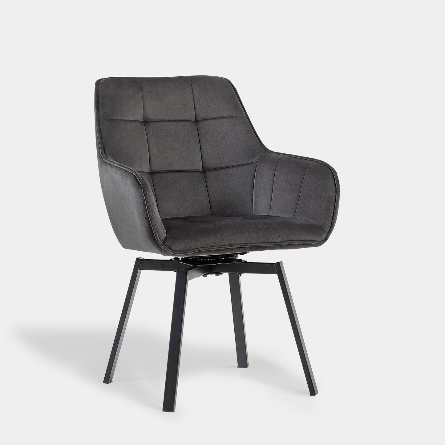 Danyl Velvet Swivel Dining Chair