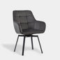 Danyl Velvet Swivel Dining Chair