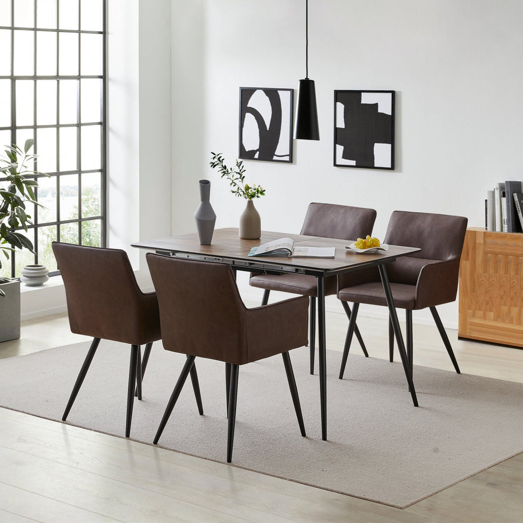 Ebern Dining Chairs [Faux Leather] [Set of 2]