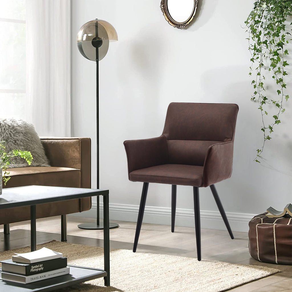 Ebern Dining Chairs [Faux Leather] [Set of 2]