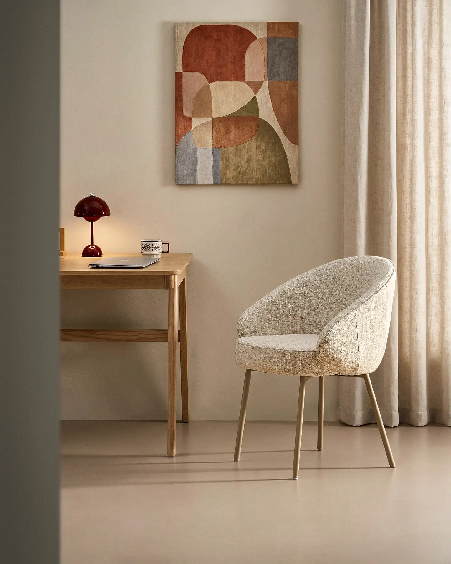Elowen Beige Dining Chair [Pre-Order]
