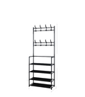 Coat Rack Clothes Hanger Floor Hanger Storage Wardrobe Clothing Drying Racks Shoe Rack Bathroom Furniture Hanger Rack Hangers