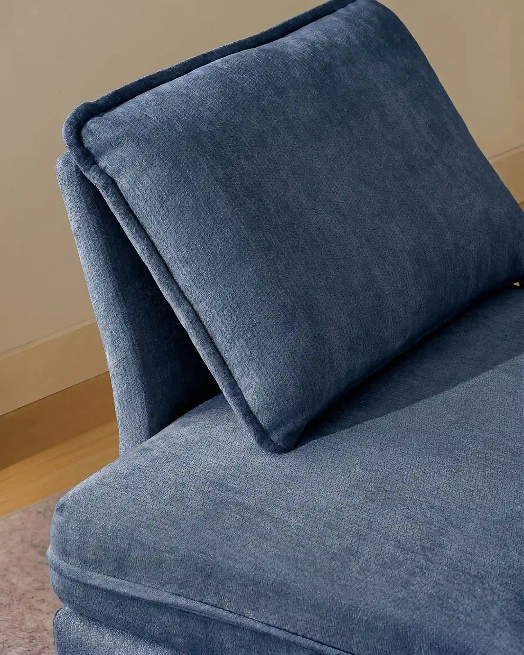 Hudson Navy Blue Modular Sofa