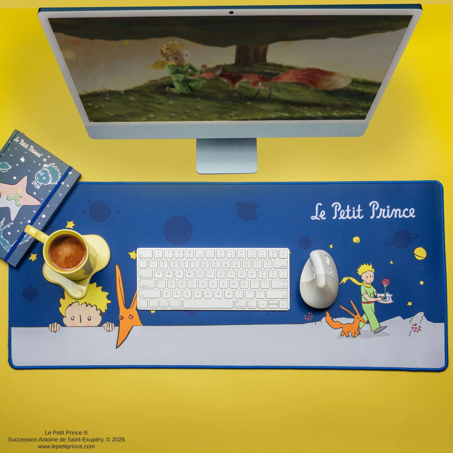Le Petit Prince Cosmic Adventure Desk Mat