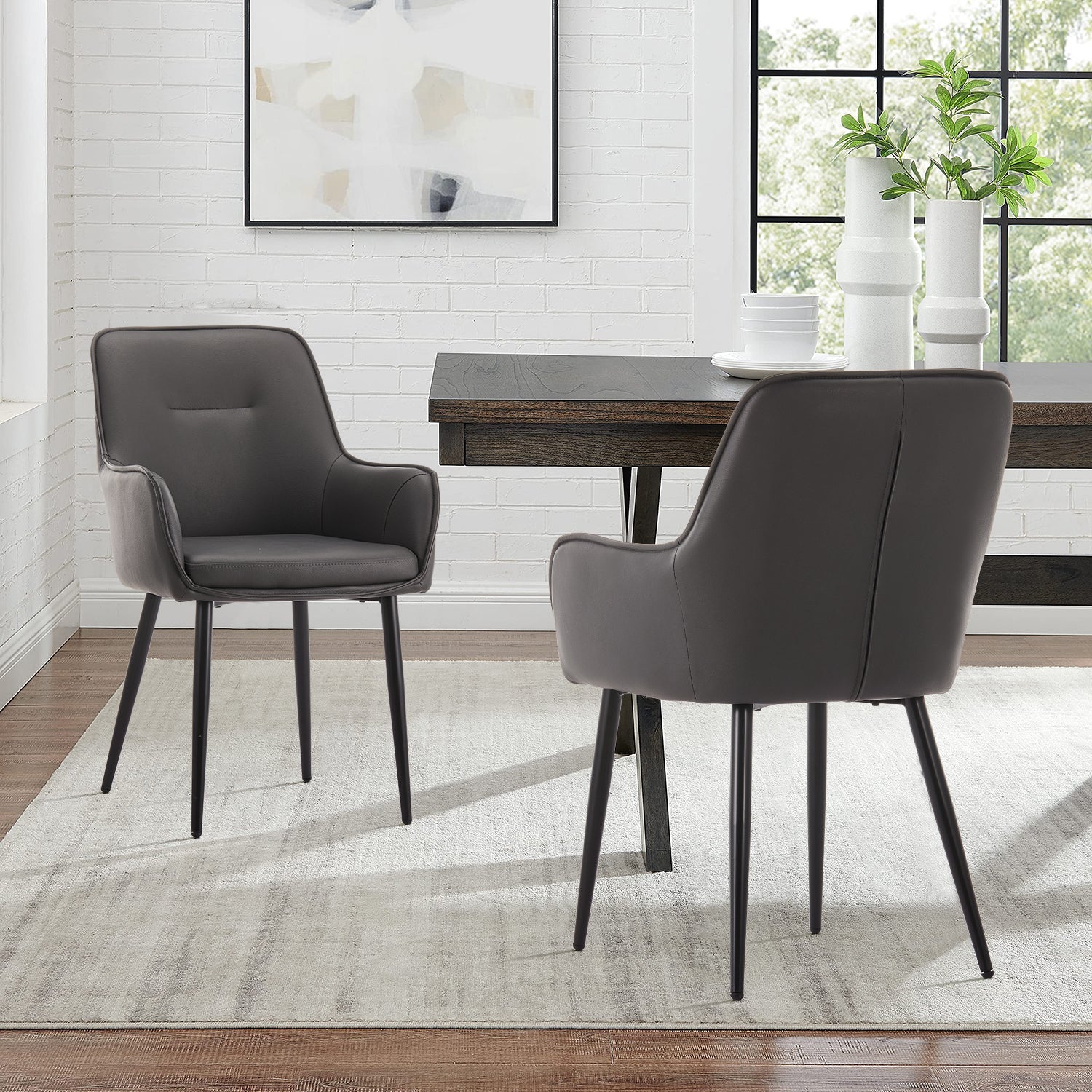 Maxine Faux Leather Dining Chairs [New Colours]