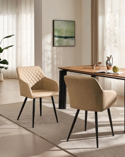 Moree Faux Leather Dining Chair