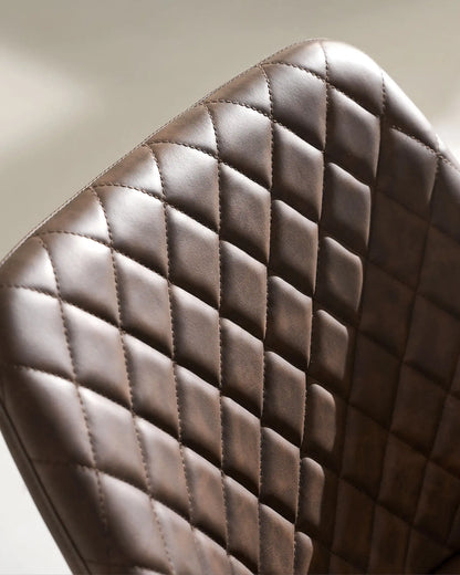 Moree Faux Leather Dining Chairs [Set of 4]