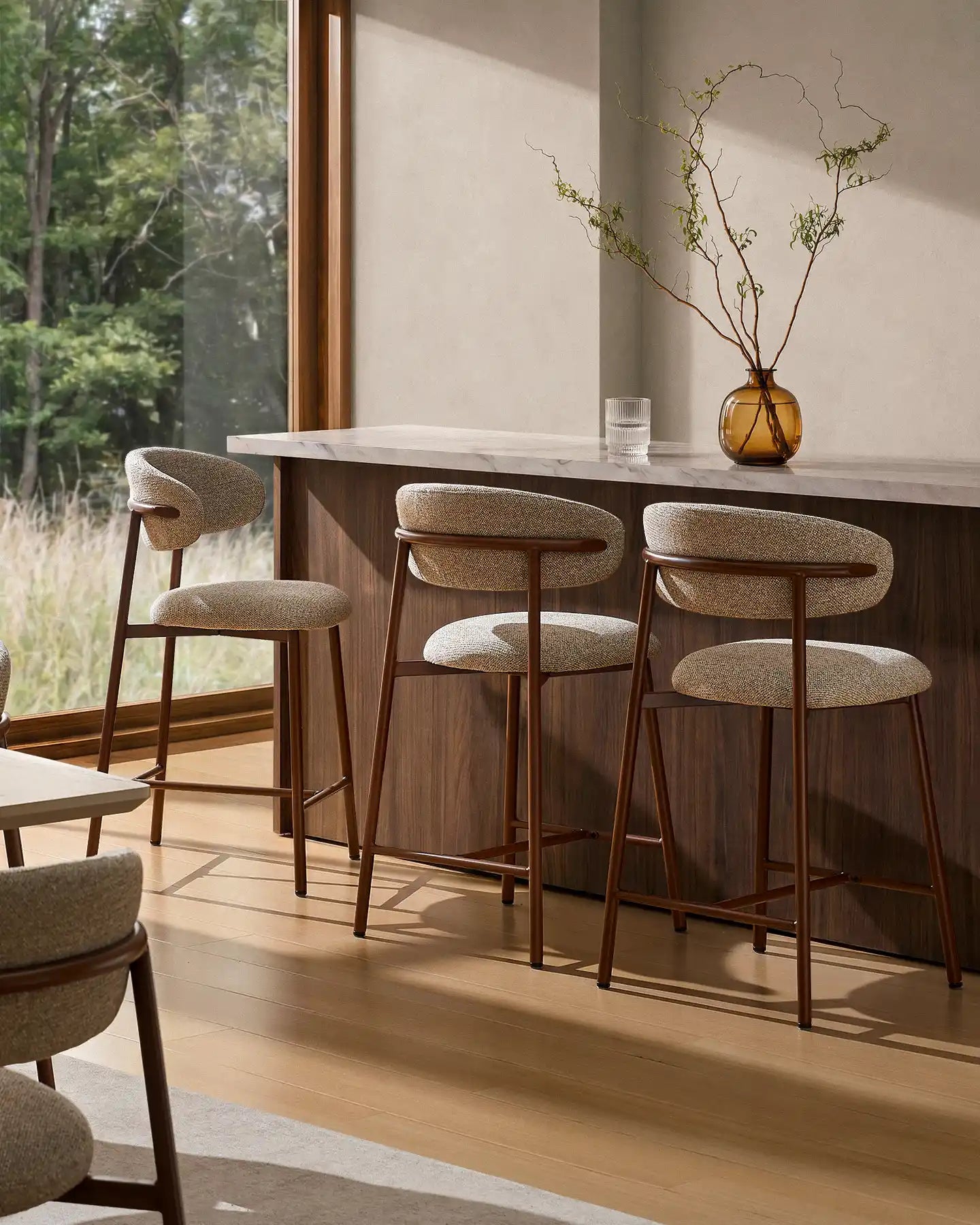 Rowan Walnut Bar Stool [Pre-Order]