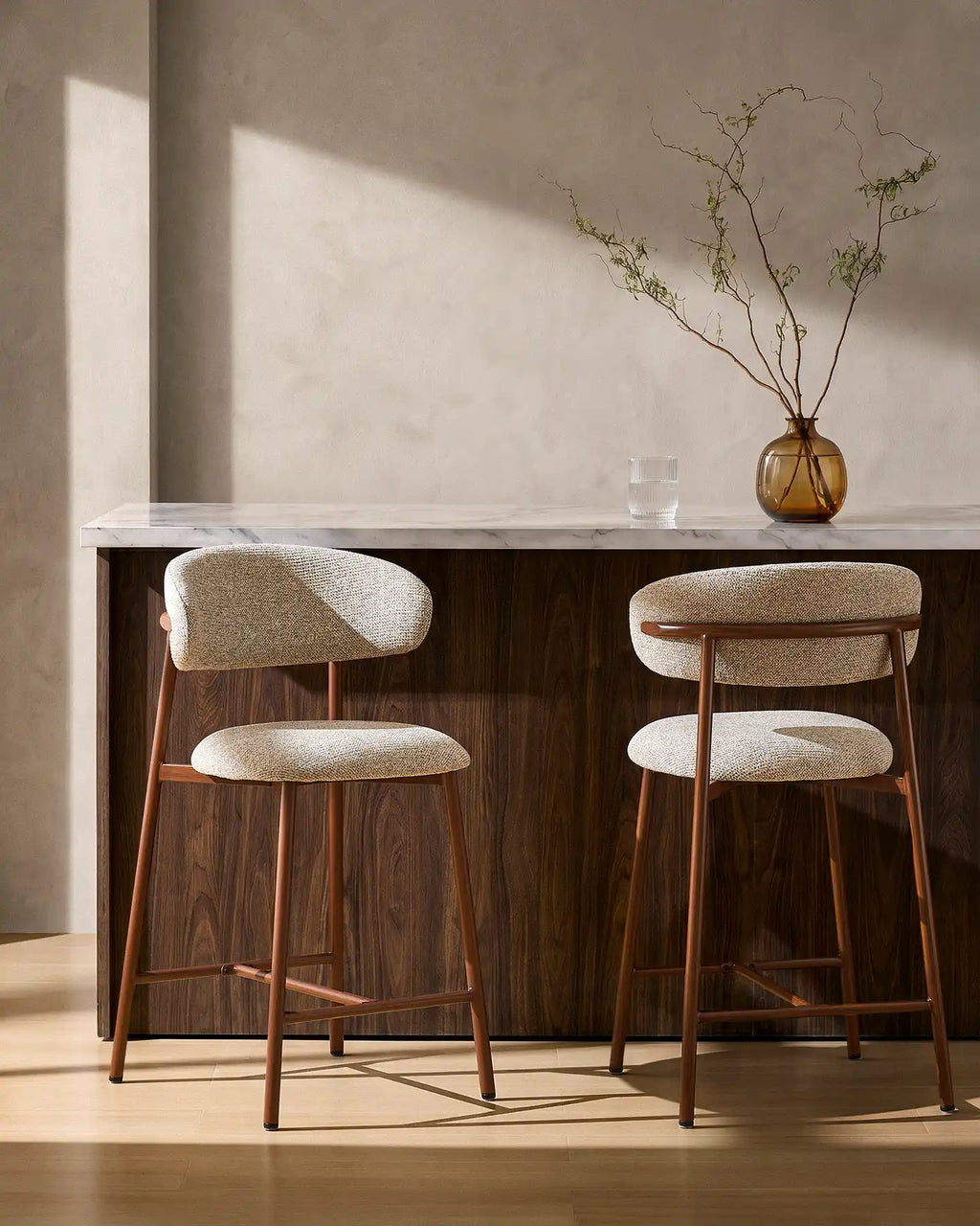 Rowan Walnut Bar Stool [Pre-Order]