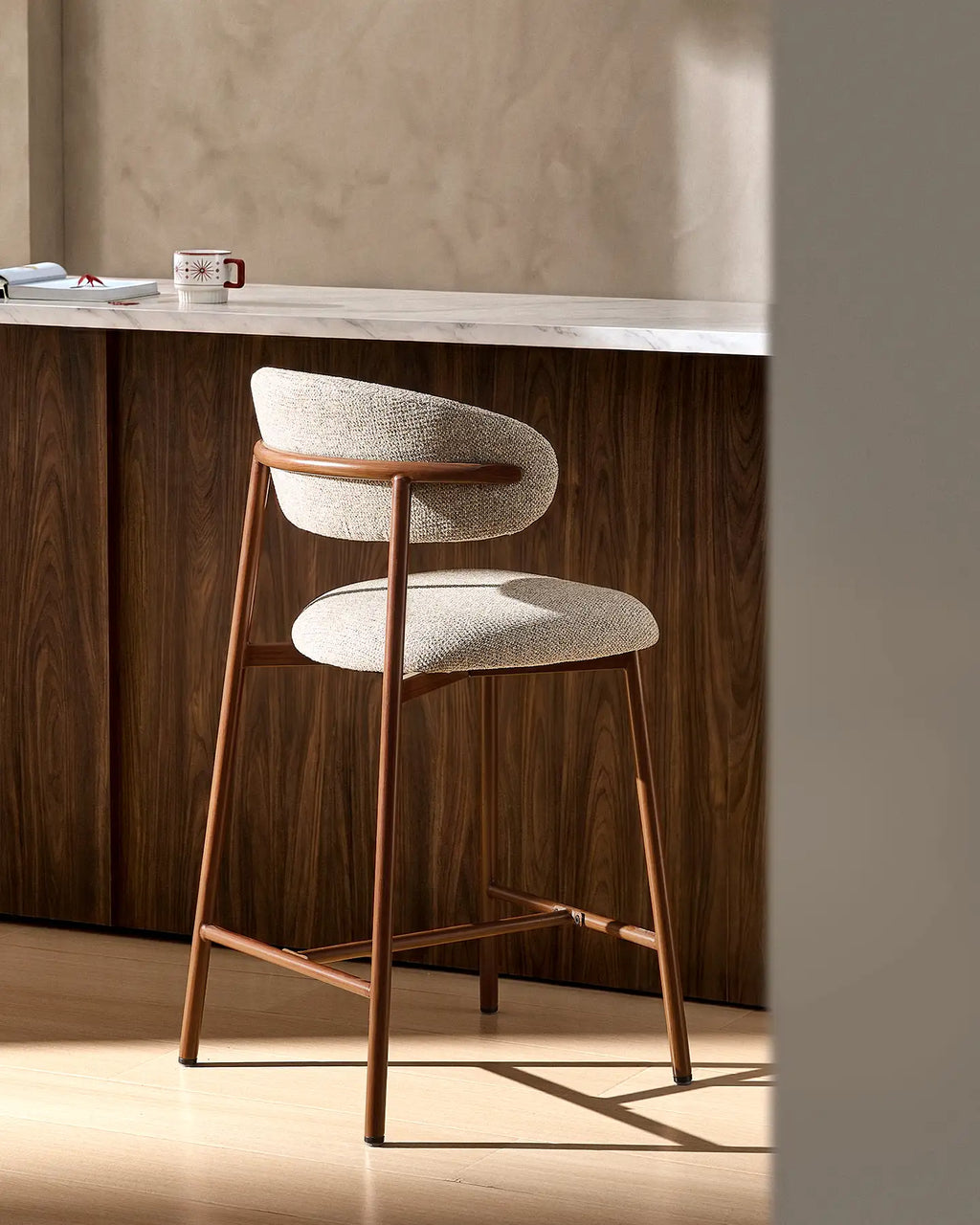 Rowan Walnut Bar Stool [Pre-Order]