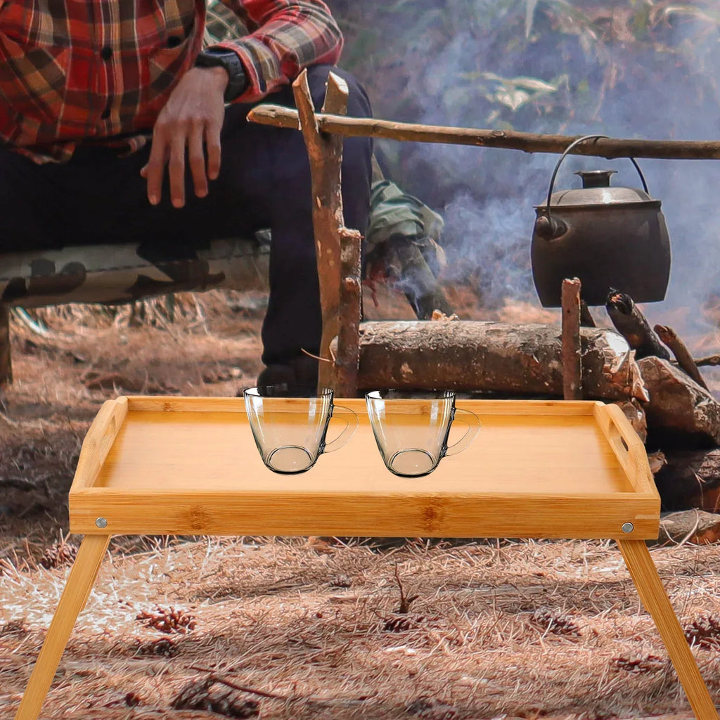 NNEOBA Mini Wooden Table Rectangular
