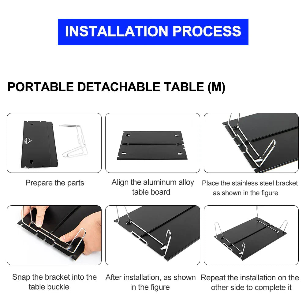 Ultra-Light Foldable Camping Table - Portable
