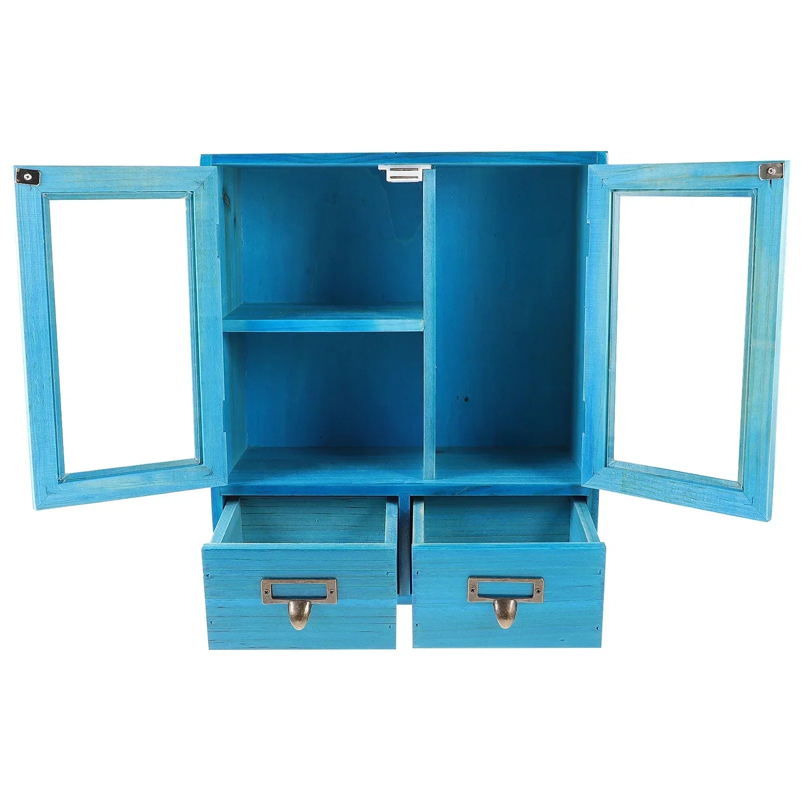 NNEOBA Vintage Wooden Decorative Wall Cabinet