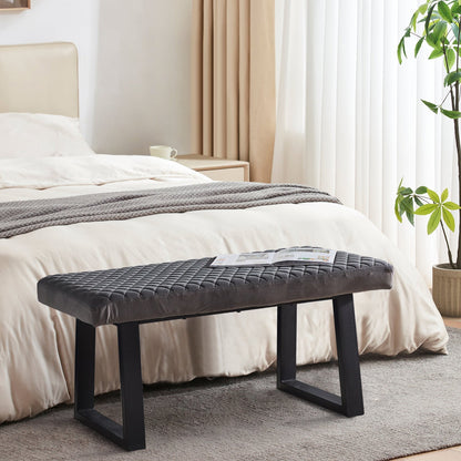 Wren Velvet Dining Bench End-of-Bed Bench