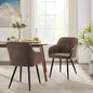 Bloor Faux Leather Dining Chairs [Set of 2]