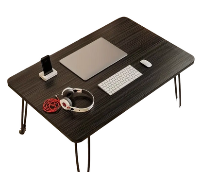 NNETM Foldable Wire Foot Study Desk - Black