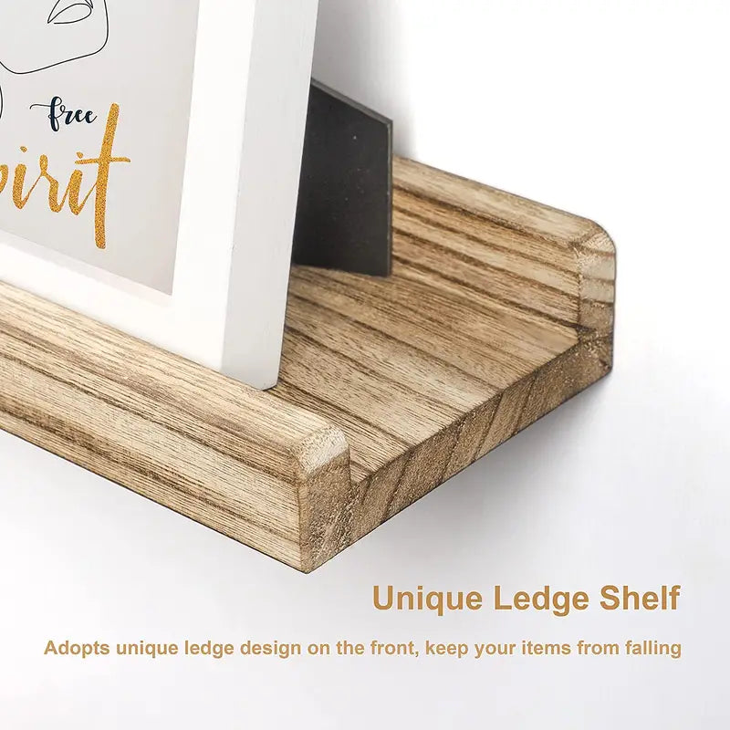 Tri-Level Wall Shelving Ensemble